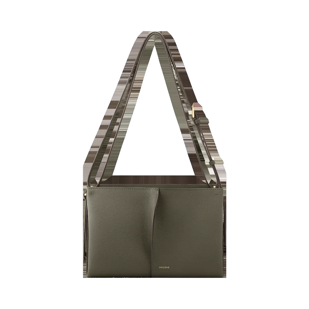 Polene Boky 'Textured Smoky Green'