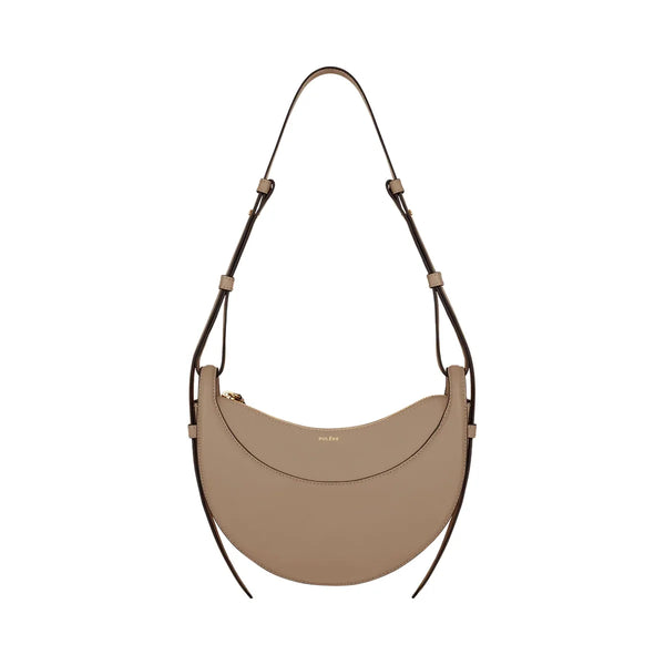 Polène Numéro Dix Smooth Leather Bag Clay