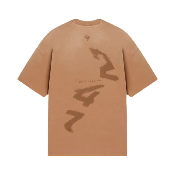 Represent 247 Motion Oversized T Shirt Rust