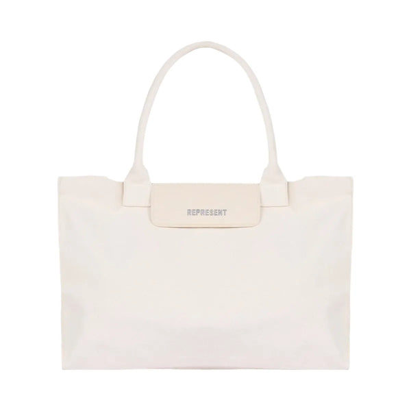 Represent Canvas Tote Bag Antique White