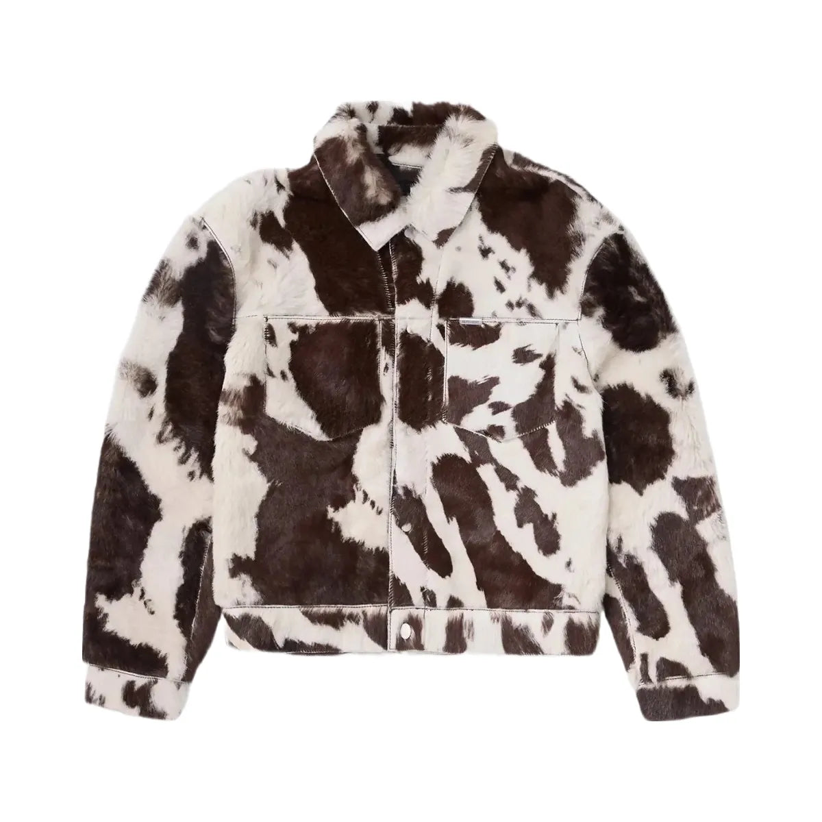 Represent Cowhide Trucker Jacket Multi