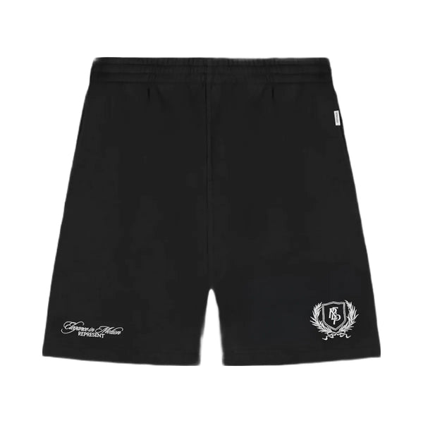 Represent Crest Short Jet Black