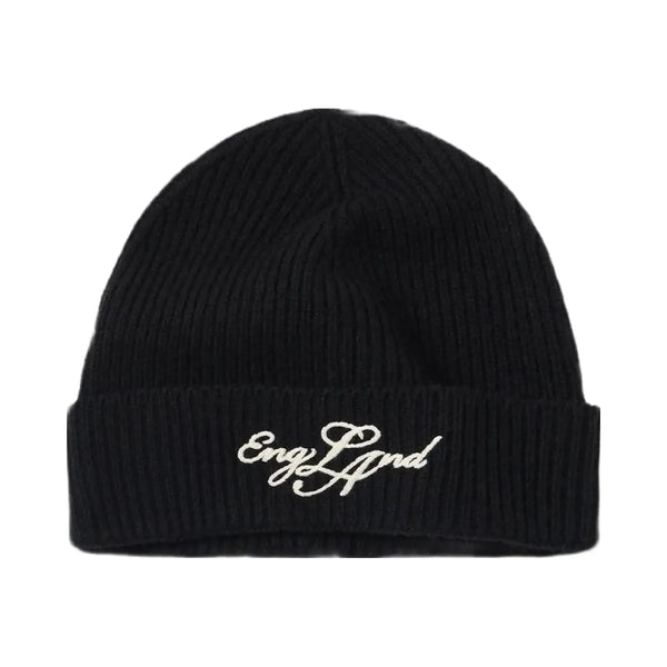Represent England Beanie Jet Black