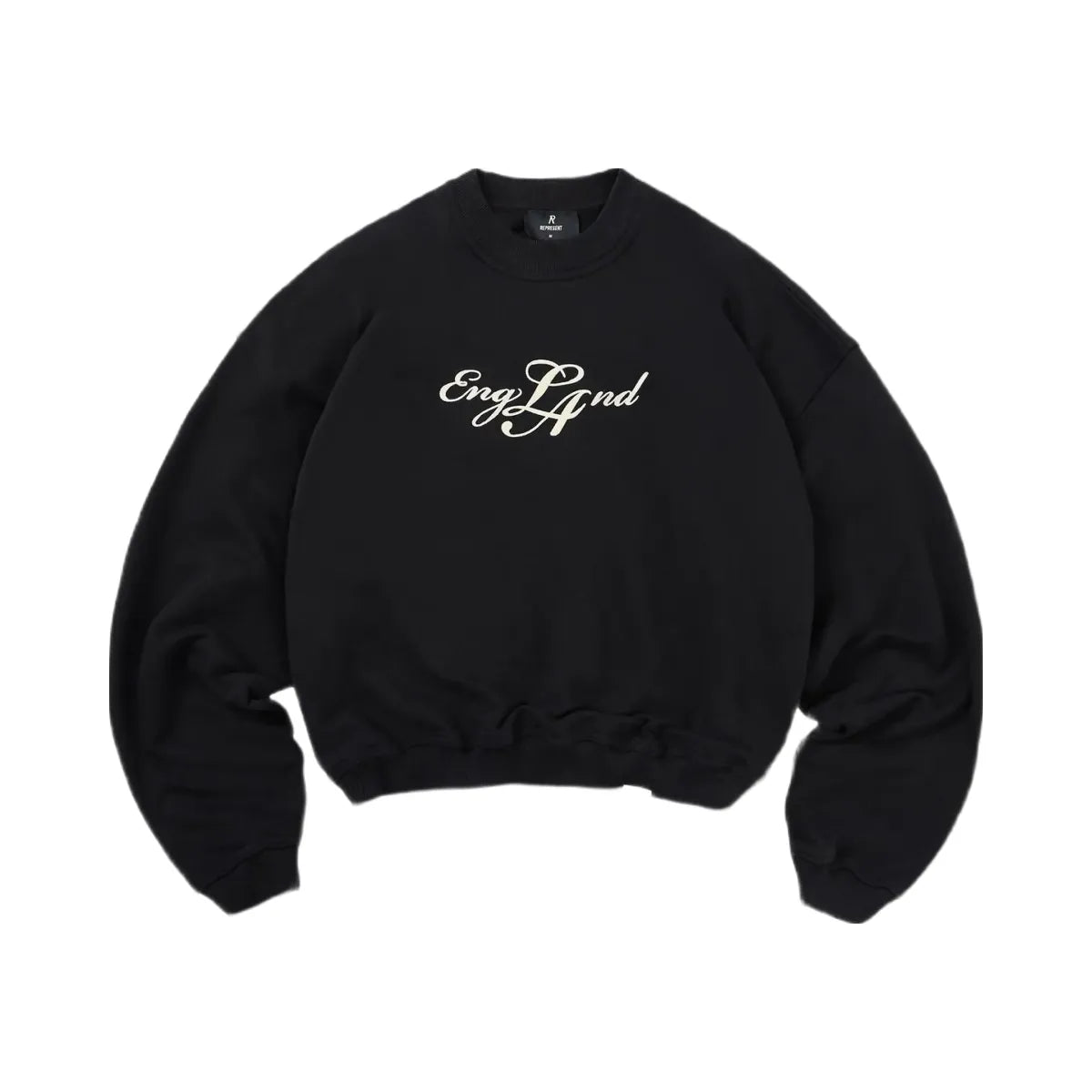Represent England Sweater Jet Black