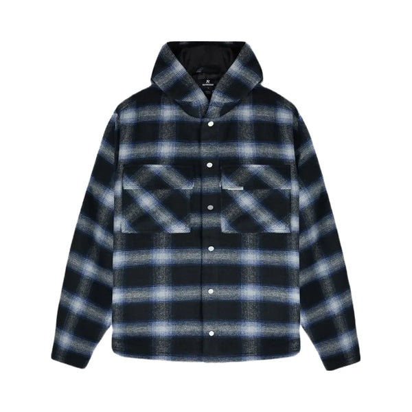 Represent Hooded Overshirt Midnight Navy