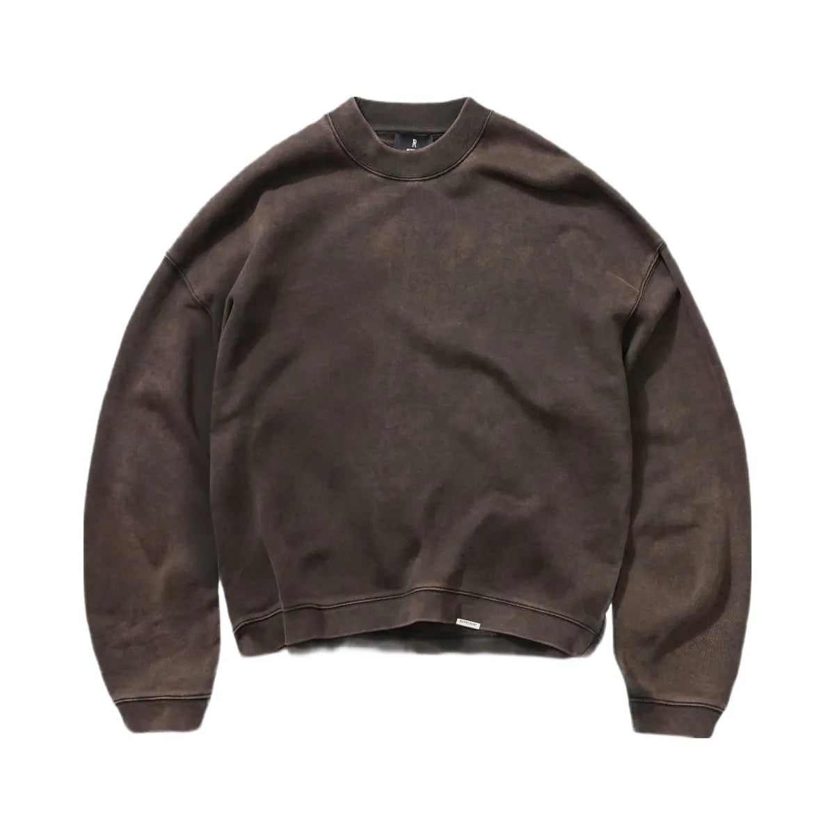 Represent Initial Boxy Sweater Coffee