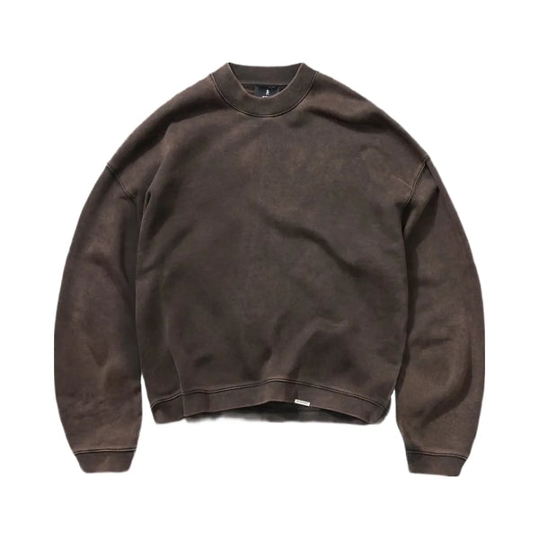 Represent Initial Boxy Sweater Coffee