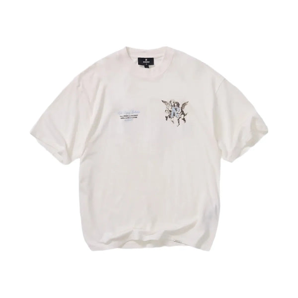 Represent Legacy Cherubs T Shirt Flat White
