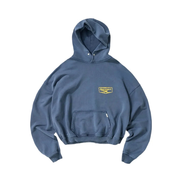 Represent Nothing Faster Hoodie Indigo