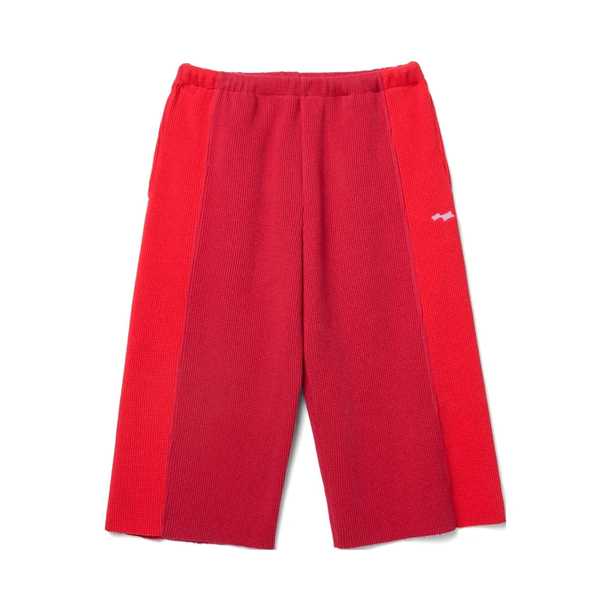 Skylrk Waffle 3/4 Short Cherry