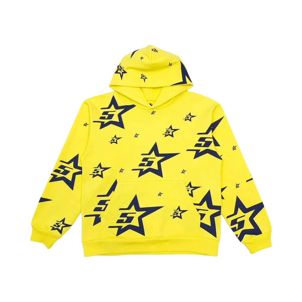 SP5DER 5tar Aop Hoodie Yellow