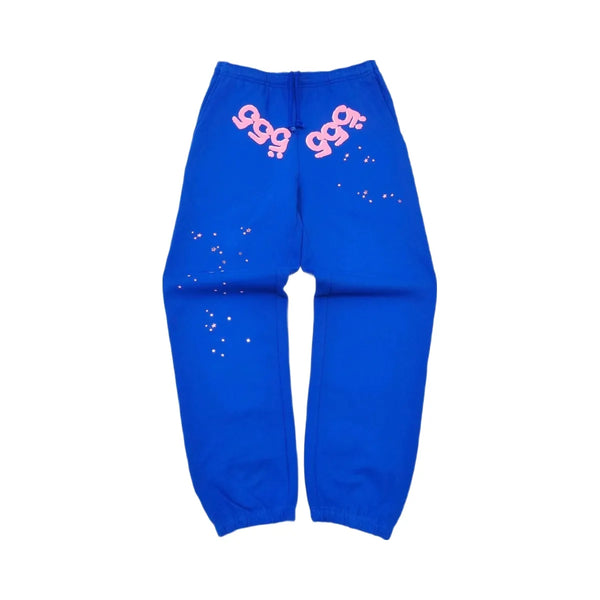 SP5DER Angel Number Sweatpant Blue