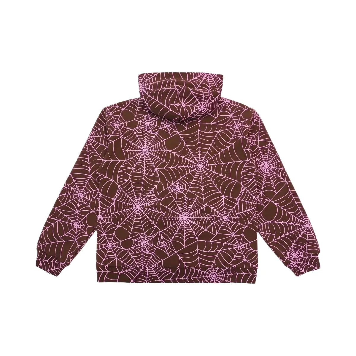 SP5DER Aop Hoodie Brown