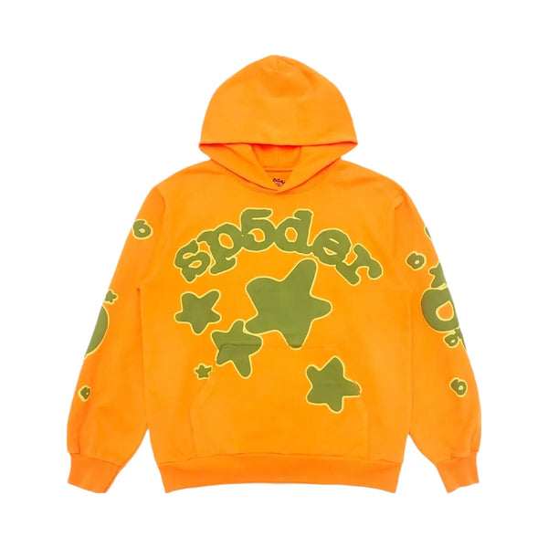 SP5DER Beluga Hoodie Orange