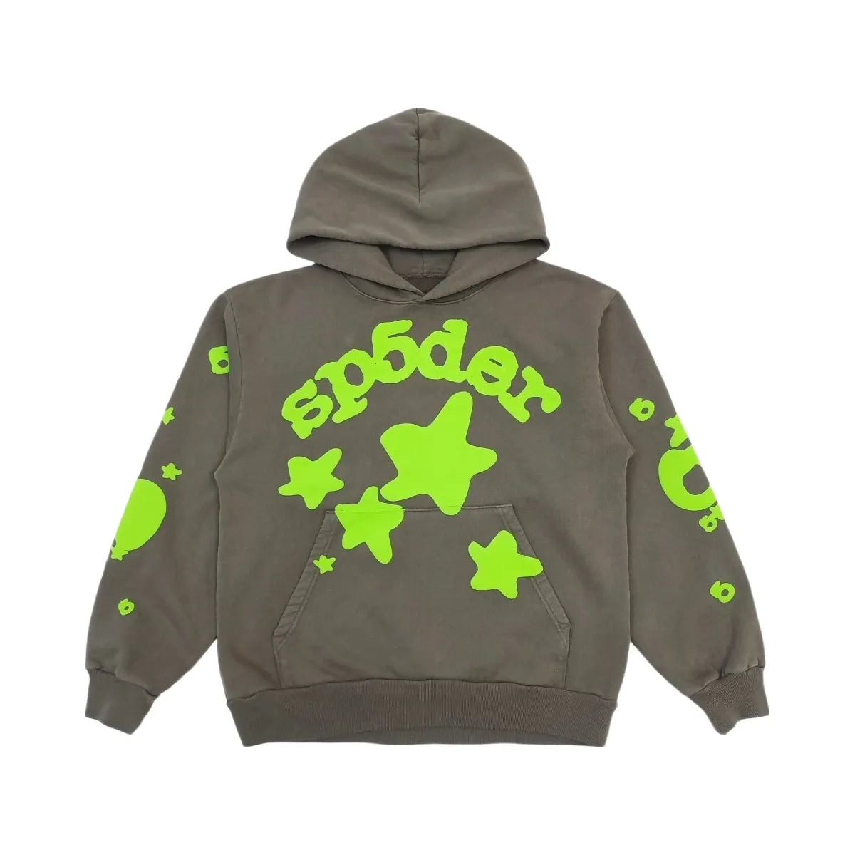 SP5DER Beluga Hoodie Slate Grey Green