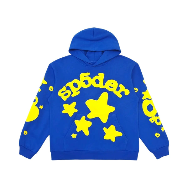 SP5DER Beluga Hoodie Tc Blue
