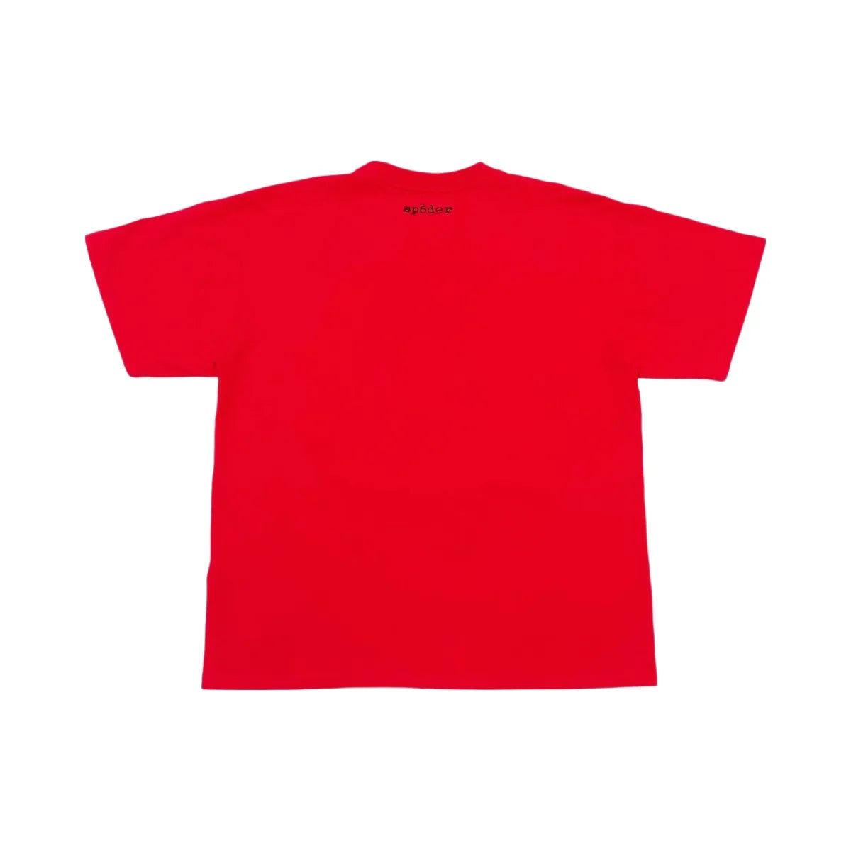 SP5DER Diffused Collegiate T-Shirt Red