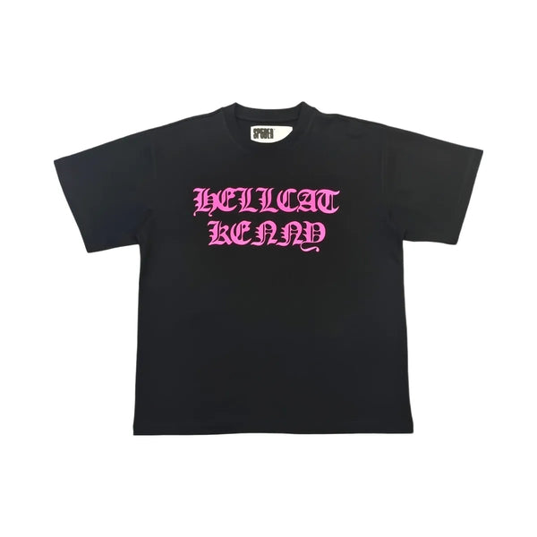 SP5DER Hellcat Kenny T-Shirt Black