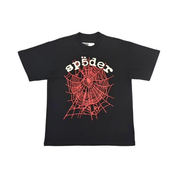 SP5DER Legacy Logo Heavyweight T-Shirt Black