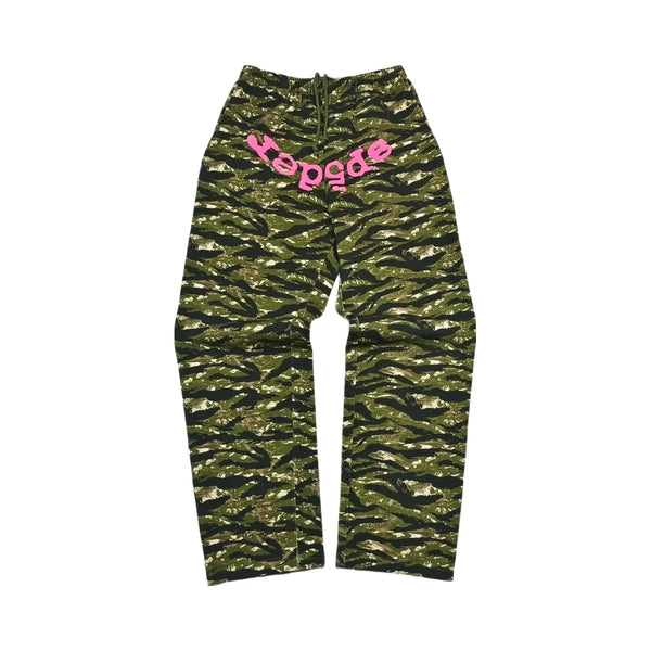 SP5DER Og Web V2 Tiger Camo Sweatpant Tiger Camo