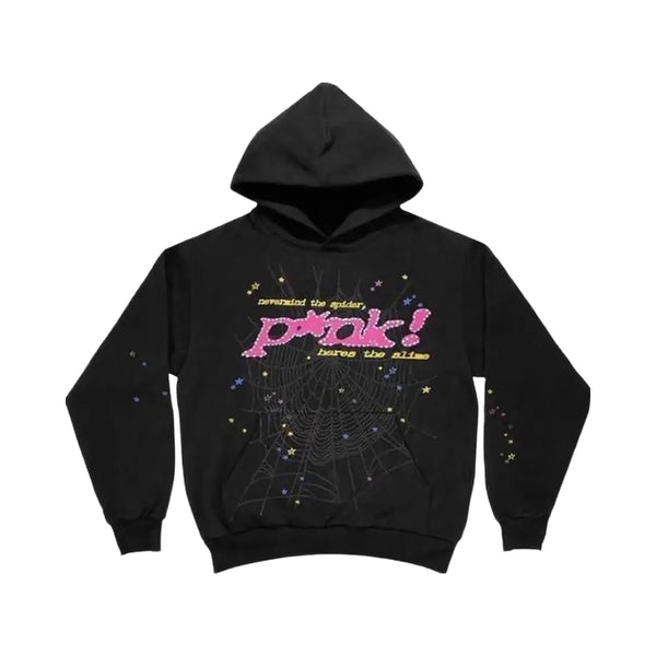 SP5DER P Nk Hoodie Black