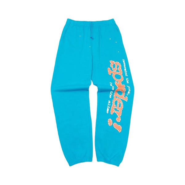 SP5DER P Nk Sweatpants Cyan