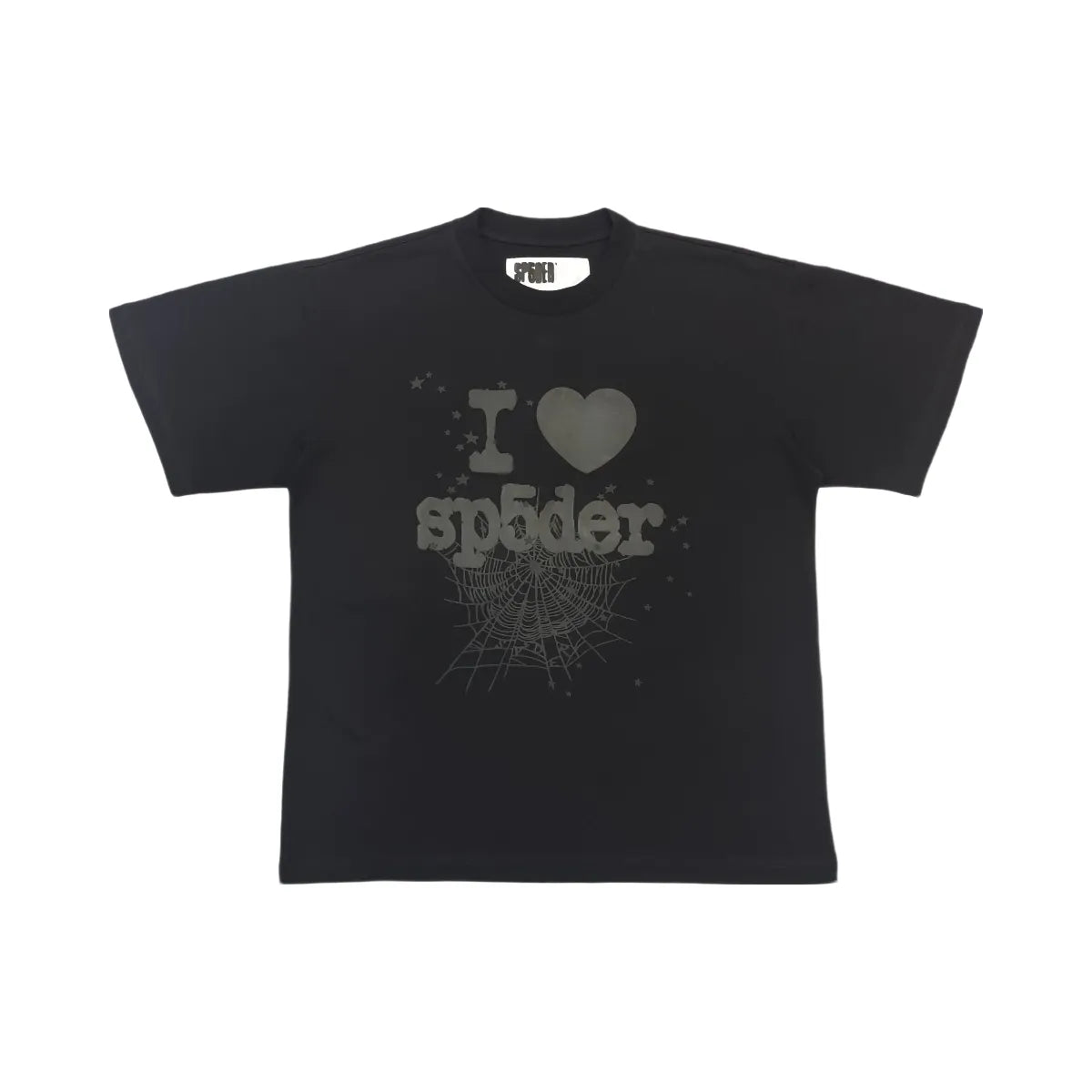 SP5DER Phantom Souvenir T-Shirt Black