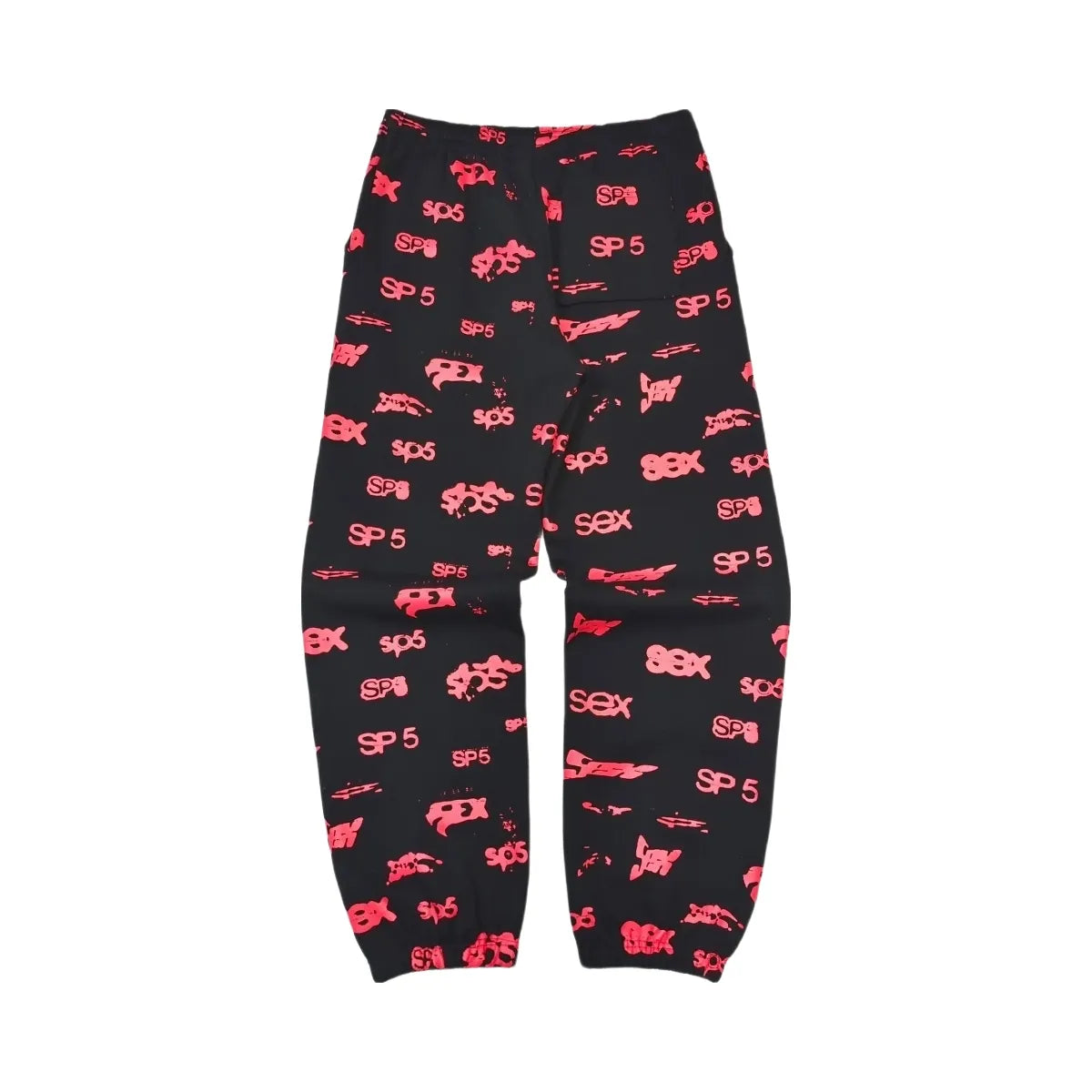 SP5DER Sex Aop Sweatpant Black