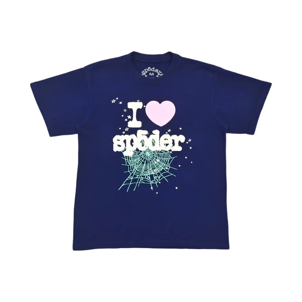 SP5DER Souvenir T-Shirt Navy