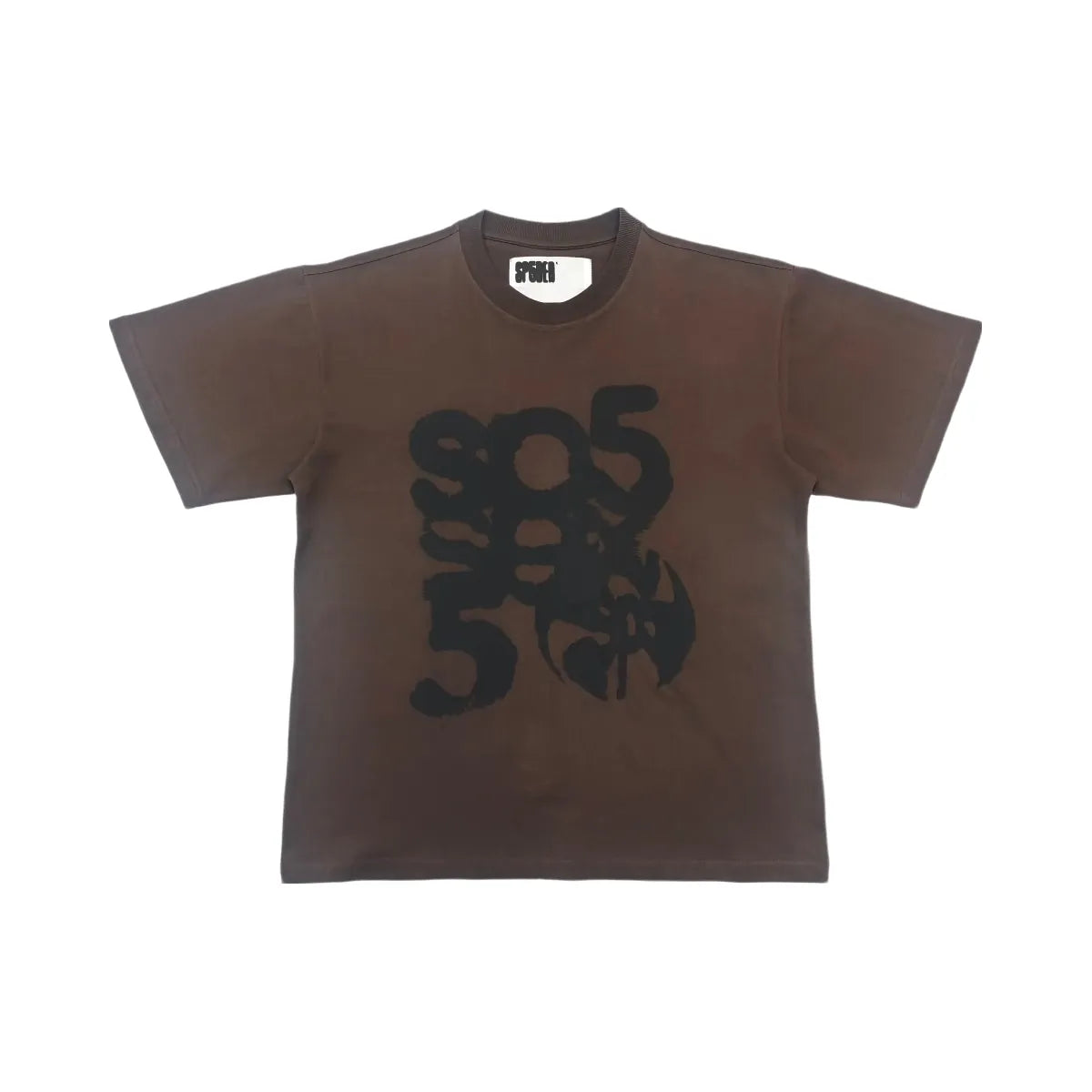 SP5DER Sp5 Sex T-Shirt Brown