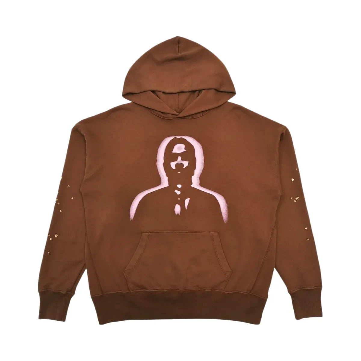 SP5DER Thug Hoodie Angel Brown