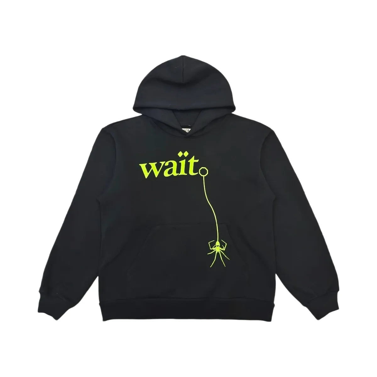 SP5DER Wait Hoodie Black
