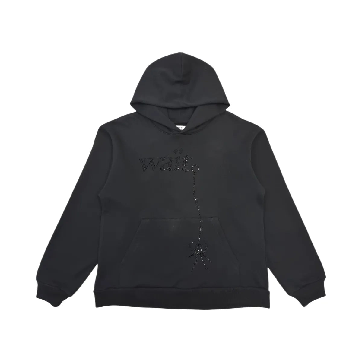 SP5DER Wait Stone Hoodie Black