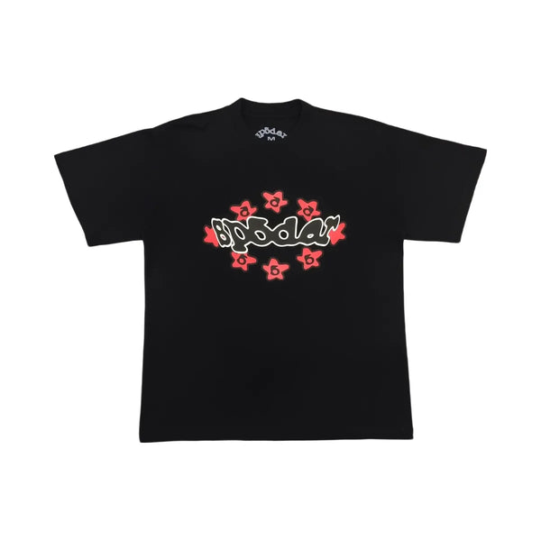 SP5DER Warped T-Shirt Black
