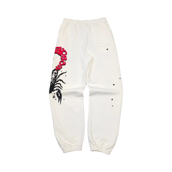 SP5DER X Mariah The Scientist Scorpion Sweatpant Cream