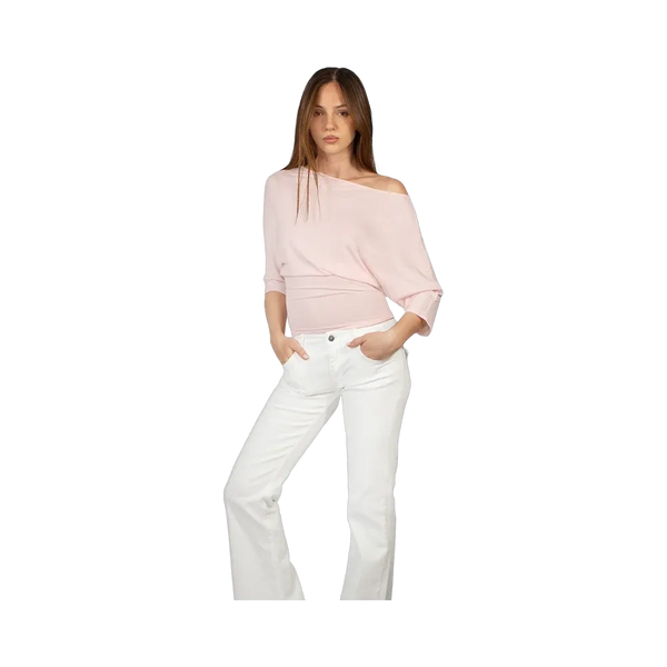 Subdued Asymmetric T-Shirt 'Alex Rose'