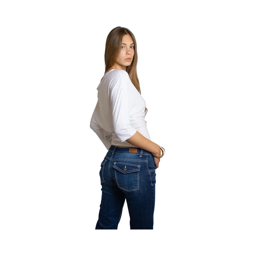 Subdued Asymmetric T-Shirt 'White'