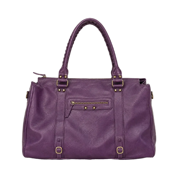 Subdued Bag With A Front Pocket 'Purple'