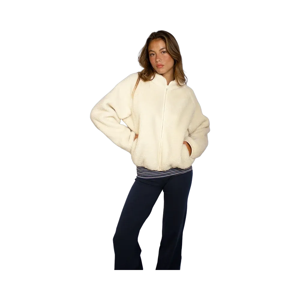 Subdued Fleece Jacket 'Off White'