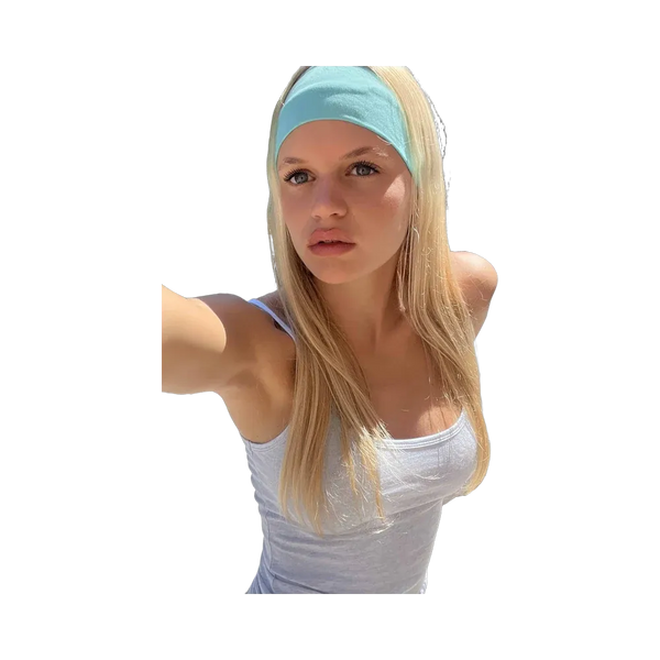 Subdued Hairband 'Aquamarine'