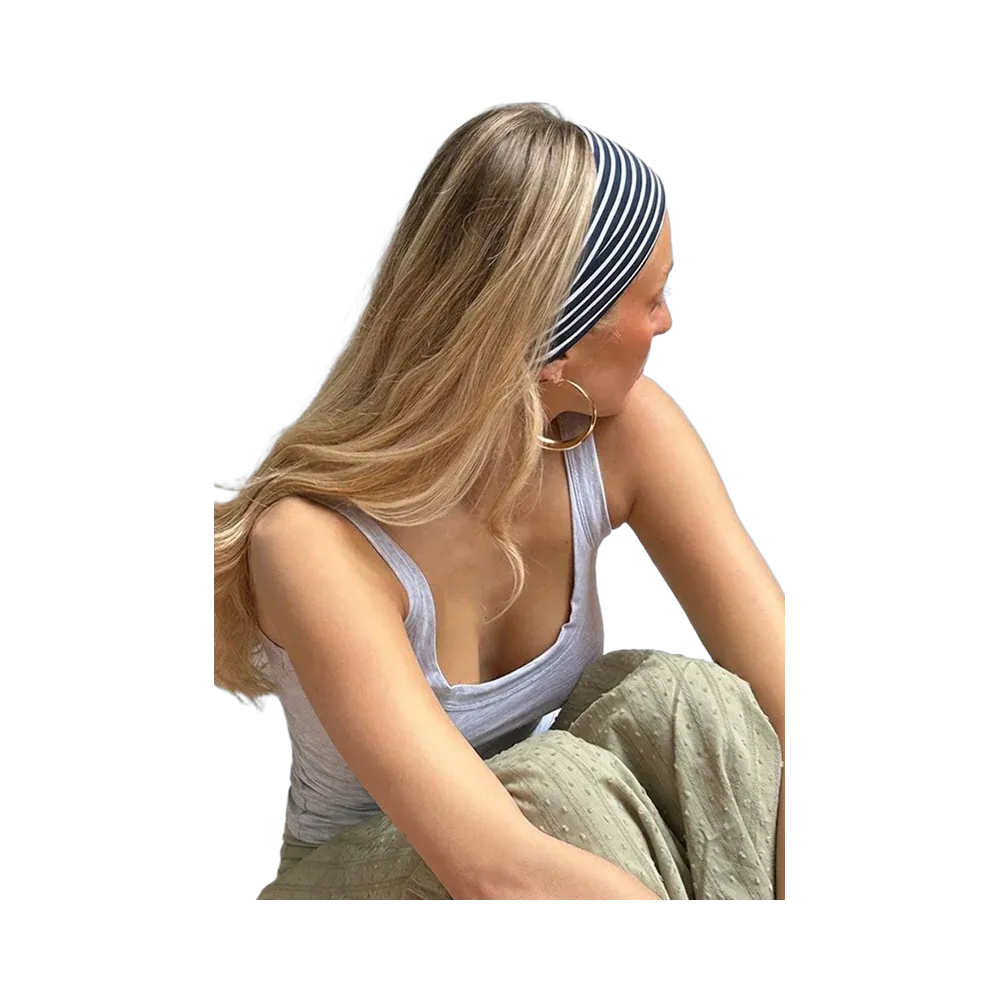 Subdued Hairband 'Blue White'