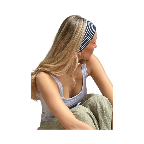 Subdued Hairband 'Blue White'