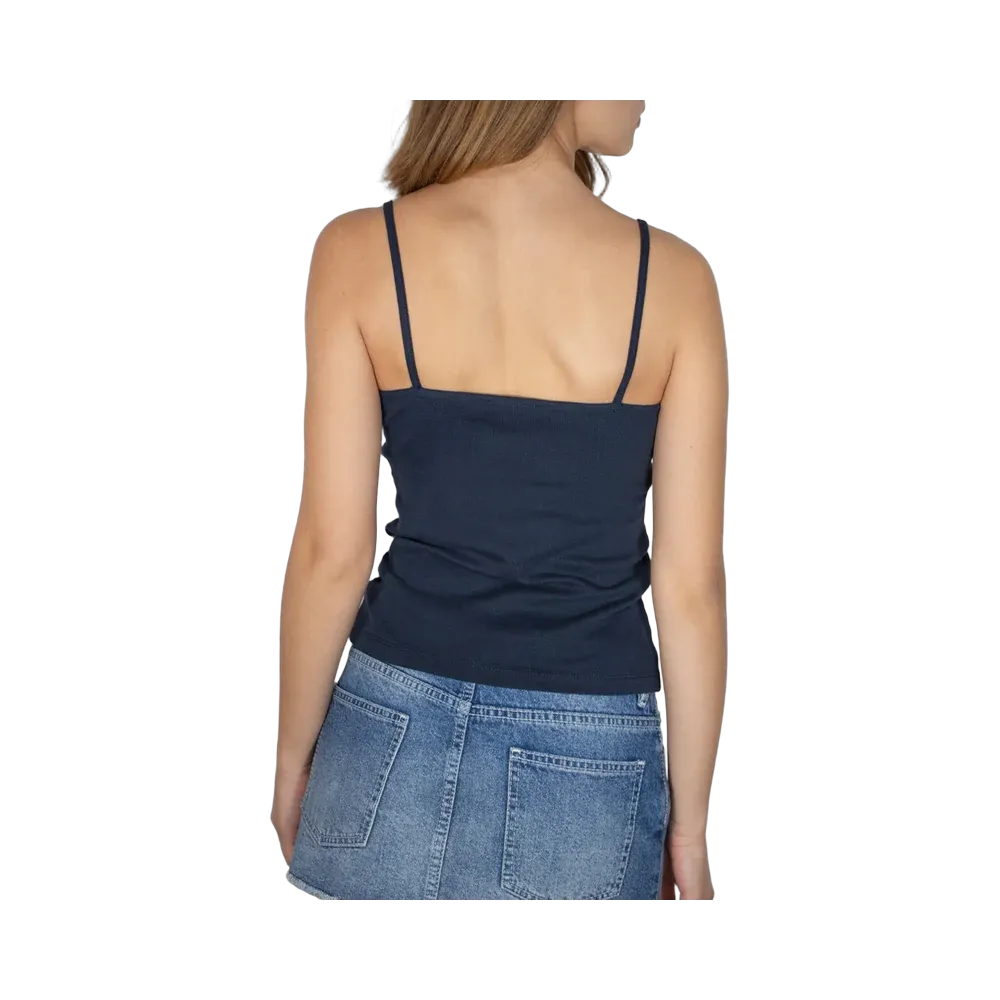 Subdued Lace Tank Top 'Blue'