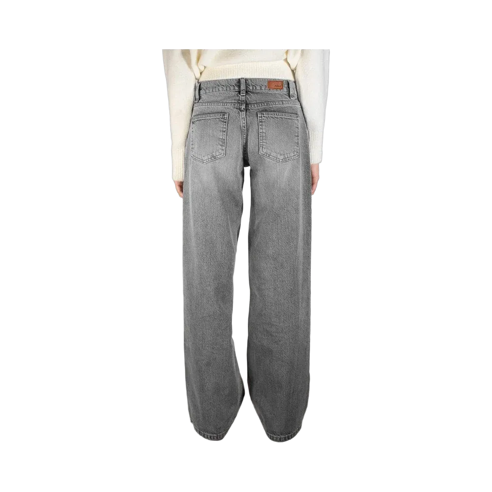 Subdued Low Waist Jeans 'Volcano Grey'