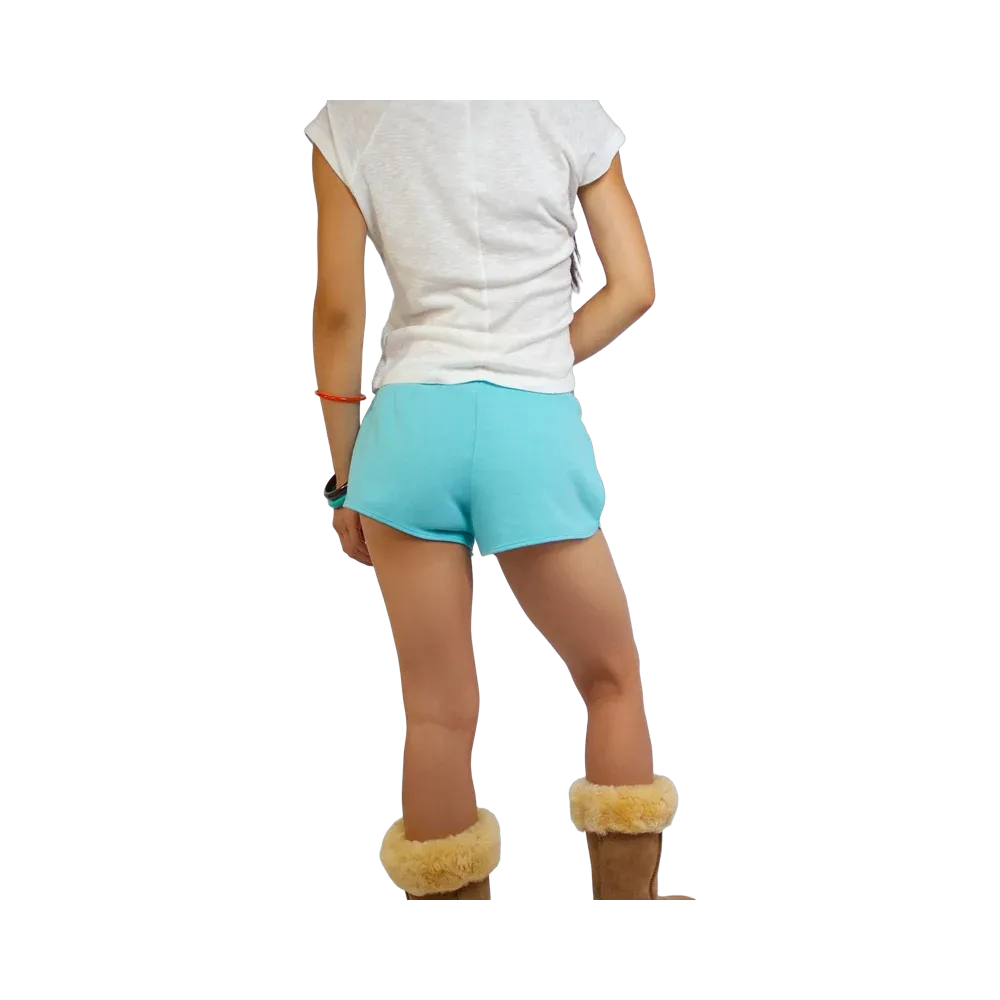 Subdued Low-Waist Shorts 'Aquamarine'