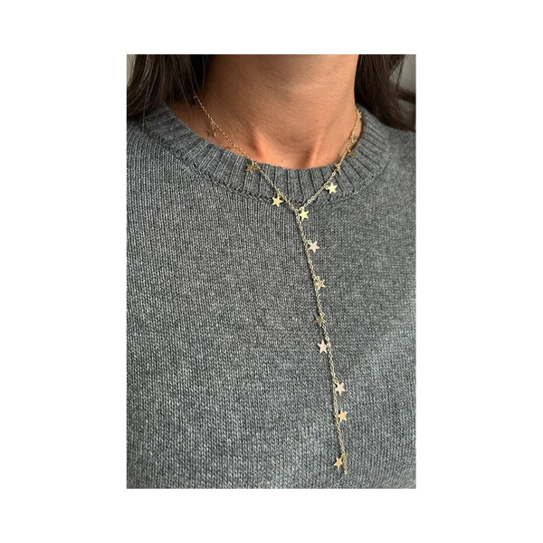 Subdued Stars Necklace 'Gold'