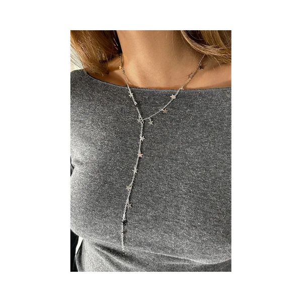 Subdued Stars Necklace 'Silver'
