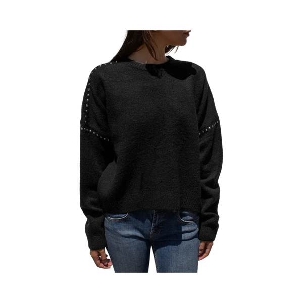 Subdued Studs Sweater 'Black'