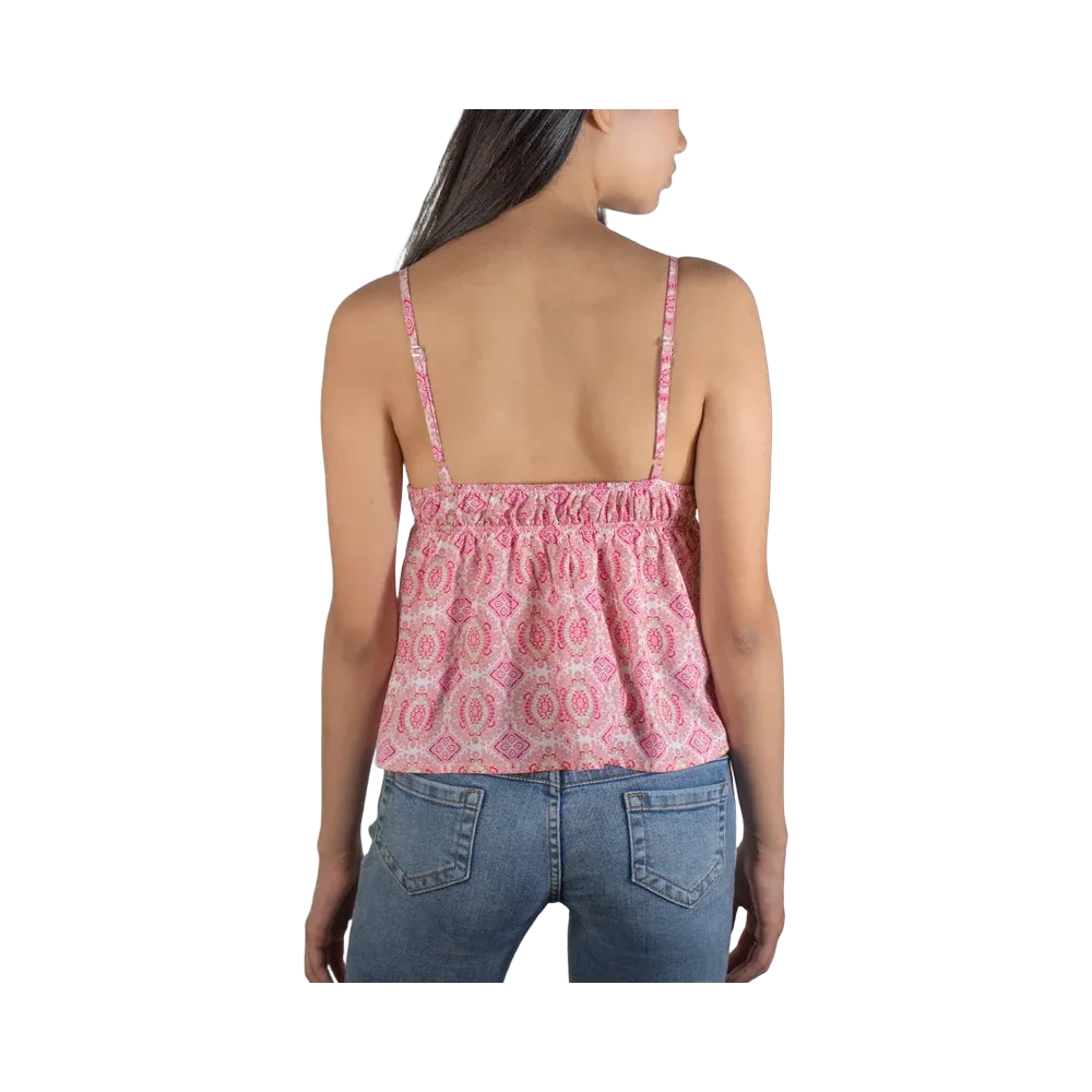 Subdued V-Neck Top 'Paisley'
