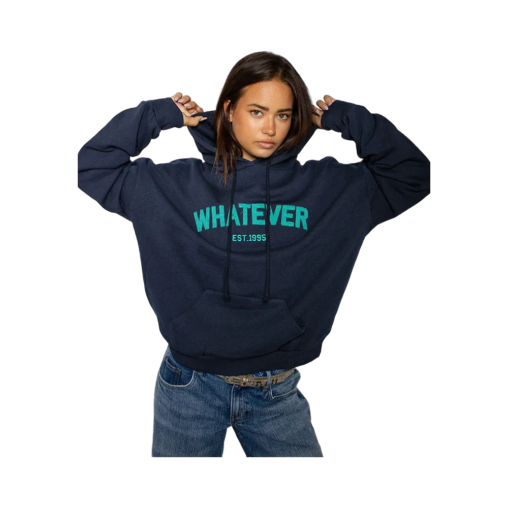Subdued Whatever Hoodie 'Blue'